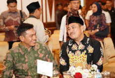 Bupati M Fadhil Hadiri Kenal Pamit Kapolda Jambi