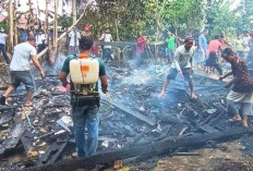 Kebakaran Hebat di dusun candi Satu Rumah Ludes Terbakar