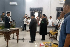 Mulyadi Dilantik Sebagai Direktur Perumda TSB, Bupati Hurmin Tekankan Kualitas Pelayanan