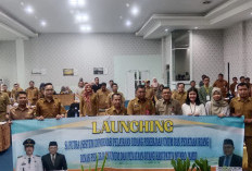 Sekda Launching Si PUTRA Dinas PUPR MuaroJambi