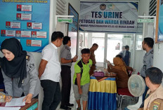 Petugas Lapas Turut Dites Urine