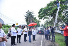 Tinjau Perapihan Kabel Internet, Pj Wali Kota Tegaskan Utamakan Estetika dan Keselamatan Pengendara