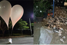 Korea Utara Kirim Ratusan Balon Sampah ke Seoul, Kantor Presiden Jadi Sasaran