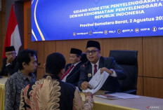 DKPP Periksa Eks Ketua Bawaslu Pasaman 