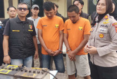 Kecanduan Sabu, Dua Petugas Parkir Curi Aki Truk