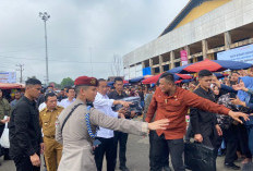 Ini Temuan Presiden Joko Widodo, Saat Tinjau harga dan Ketersediaan Pangan di Pasar Atas Bungo