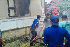 Satu Unit Rumah Terbakar di Babeko 