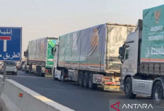 Indonesia Kirim 14 Truk Logistik untuk Gaza