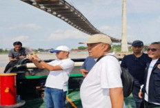 Fender Jembatan Gentala Arasy Rusak Ringan, PAsca Tertabrak Tongkang Bermuatan Batu Bara