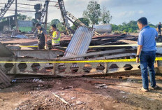 Pekerja Tewas Saat Bongkar Bangunan Eks PT Bansari, Fondasi Besi Ambruk ketika Pembongkaran