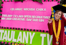 Lulus Kuliah, Chika Jessica Dapat Kejutan Karangan Bunga Berisi 'Lowongan Kerja' dari Andre Taulany