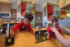 Bocah Nekat Coba Wasabi Meski Dilarang, Langsung Panik Kesakitan