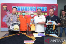 Gagalkan Pengiriman Sabu Rp2,6 Miliar Polda Jambi Sita 2 Kilogram Sabu