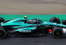 Alonso dan Lance Stroll Uji Coba AMR23 di Sirkuit Catalunya