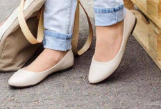 Membersihkan Flat Shoes Berbahan Kulit