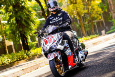 Modifikasi Aerox Alpha yang Bikin Gaya Youngster Makin Stand Out