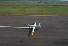 Drone Elang Hitam Buatan PTDI Lakukan Uji Terbang