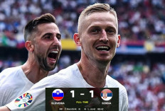 Serbia Berhasil Tahan Imbang Slovenia 1-1 di Menit Akhir