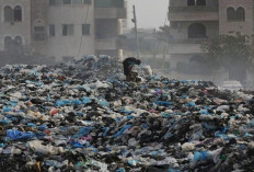 Lebih dari 100.000 Ton Sampah Menumpuk di Gaza, Ancaman Nyata bagi Kesehatan Warga