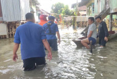Puluhan KK Masih Terdampak Banjir, Ketinggian Air Telah Turun 