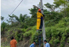 Program Pemasangan Lampu Penerangan Jalan  di Kelurahan Pinang Merah dan Kelurahan Bagan Pete