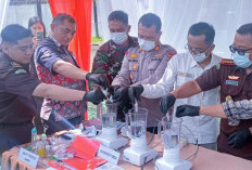 Narkotika Masih Paling Mendominasi, Kejari Musnahkan Barang Bukti Kejahatan