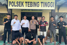 Tiga Pengedar Sabu Tebing Tinggi Dicokok 