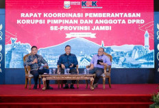 Ketua DPRD Jambi Teguhkan Komitmen Integritas dan Pengawasan Kolektif , Dalam Rakor Pemberantasan Korupsi