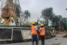 Tugu Keris Sedang Direhab, Telan Anggaran  Rp300 Juta