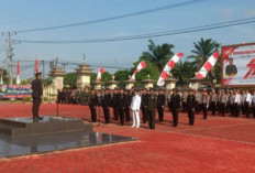 Polres Batanghari Peringati HUT ke-79 Bhayangkara, Penuh Khimad dan  Semangat Polri Persisi