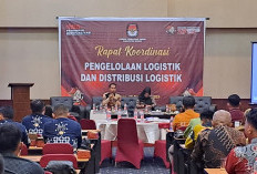 KPU Bungo Bahas Pengelolaan dan Distribusi Logistik Rapat Koordinasi Pilkada 2024