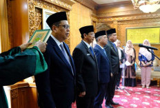 Wagub Jambi Lantik Empat Pejabat Eselon II, Tekankan Integritas dan Loyalitas