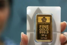 Harga Emas Antam Naik Rp7.000, Tembus Rp2,198 Juta per Gram pada Senin Ini