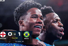 Brasil Raih Kemenangan Tipis 1-0 atas Inggris 