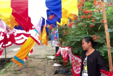 Penjualan Bendera Merah Putih Menurun