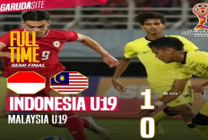 Indonesia U-19 Lolos ke Final Piala AFF U-19 Usai Tundukkan Malaysia 1-0