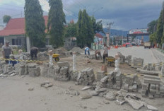 Jalan Depan Gedung Nasional Dibongkar Rekomendasi Komisi III DPRD Sungaipenuh