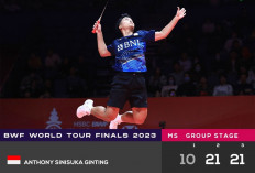 Kemenangan Mendebarkan Anthony Sinisuka Ginting di Fase Awal BWF World Tour Finals