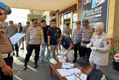 Mendadak Personel Polres Kerinci Cek Urine 