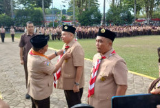 Keren! Kemas Faried Alfarelly Disematkan Penghargaan Pancawarsa 1, pada Peringatan Hari Pramuka 2025