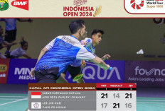 Sabar/Reza Lolos ke Semifinal Pertama BWF Super 1000 di Indonesia Open 2024