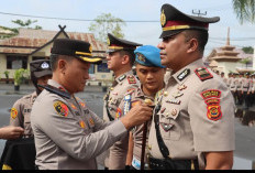 Kapolres Tanjab Barat Pimpin Sertijab Kasat Lantas dan Kapolsek Tungkal Ilir