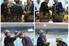 Maulana dan Diza Resmi Sandang Gelar Pemangku Adat dan Sri Purwaningsih Dianugerahi Gelar Datin