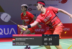 Ganda Putra Indonesia Amankan Tiket Final BWF Super 300 Swiss Open 2024