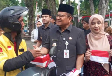 Ribuan Bendera Dibagikan untuk Kobarkan Semangat Kemerdekaan