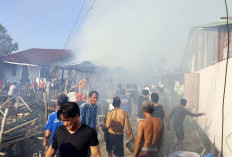 Rumah Kawasan Padat Pemukiman Ludes 