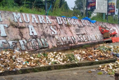 Kewalahan Bersihkan Sampah Durian