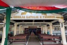 Melihat Persiapan Gereja Katolik St Theresia Kota Jambi,  2.000 Jemaat Siap Panjatkan Doa