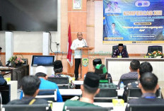 Bupati Bungo Hadiri Konfercab XIII PMII Kabupaten Bungo, Dorong Peran Pemuda dalam Pembangunan Daerah