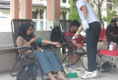 Penuhi Kebutuhan Darah Kota Jambi, Donor Darah KSR PMI Unja